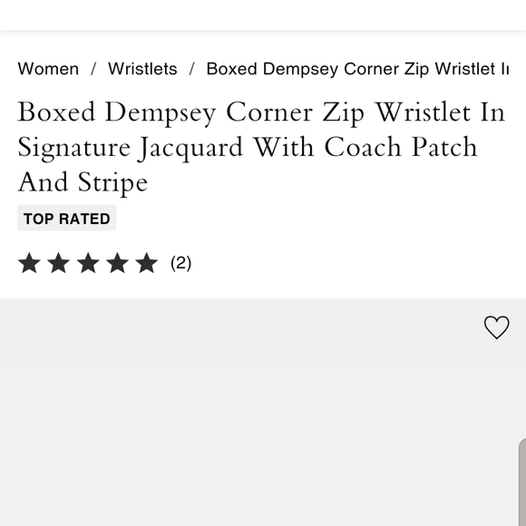 Signature Coach Wristlet - Picture 4 of 4